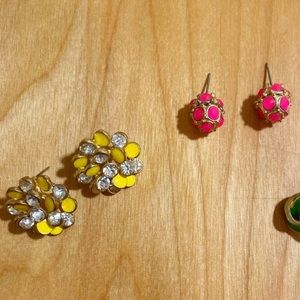 2 pairs of GORGEOUS J.Crew earrings